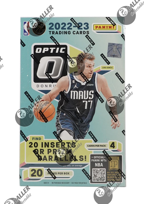 2022-23 Panini Donruss Optic Basketball Retail Booster Box