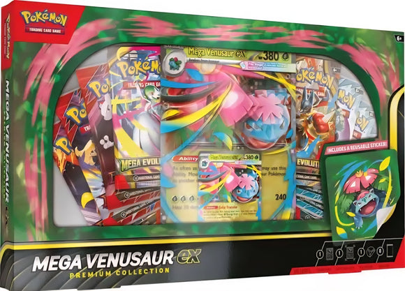 Pokémon TCG: Mega Venusaur ex 
Premium Collection Box