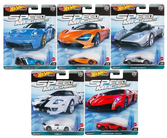 2023 Hot Wheels Car Culture Speed Machines Sealed Case of 10