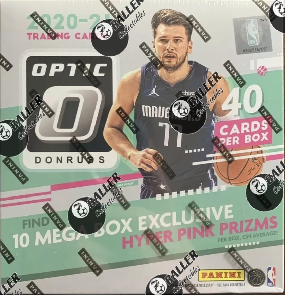 2020-21 Donruss Optic Basketball Wallmart Mega Box