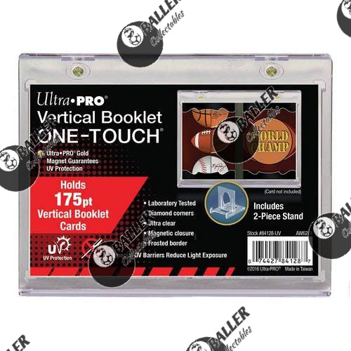 Ultra Pro Vertical Booklet Card UV ONE-TOUCH Magnetic Holder 175PT
