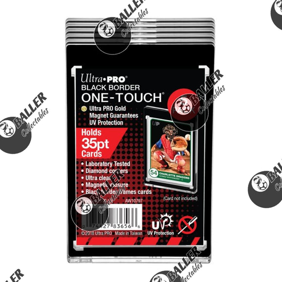 Ultra Pro 35pt Black Boarder UV One Touch (5 Pack)