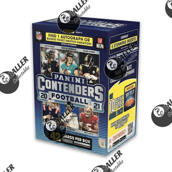 2021 Panini Contenders Football Blaster box