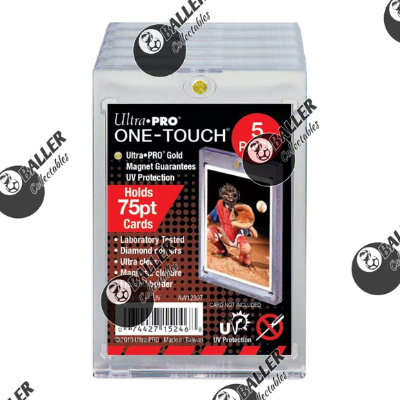 Ultra Pro 75pt UV One Touch 5 Pack